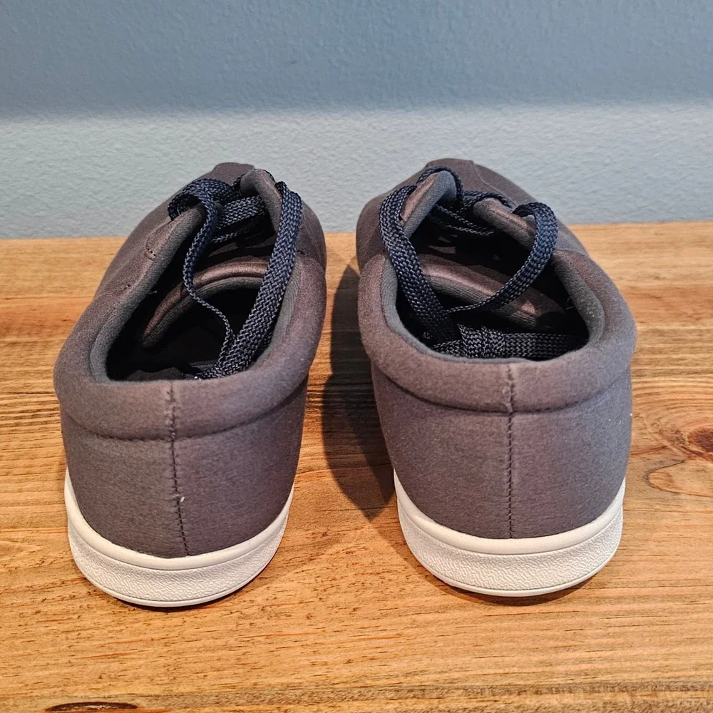 Easy Spirit Women'sAP2 Sneakers Walking Shoes Gray Textile Lace Up 9.5‎ WW